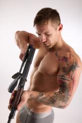 Piero Fighting Wiht Assault Rifle